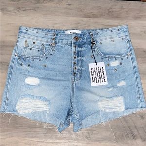 Pistola Denim Shorts